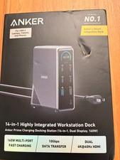 Anker Prime A83B3 14-in-1 Docking Station Triple Display 140W DisplayLink picture