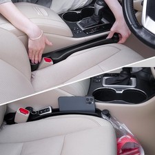 Car Seat Gap Filler Set of 2, Soft Foam Multifunctional Seat Side Gap Filler ... picture