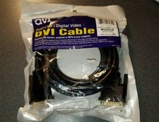 QVS CFDD-D10 10 ft. Premium DVI Male to Male Digital Flat Panel Cable picture