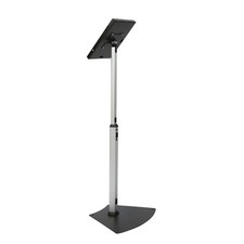 Floor Standing Lockable Secure Tablet Kiosk Adjustable Height with 90? Tilt picture