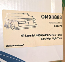 OfficeMax OM98883 Reman Laser Toner Cartridge C4127X for HP LaserJet 4000/4050 picture