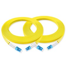 Lebrudos 2Pcs 10 Meter LC-LC Duplex Fiber Cable picture