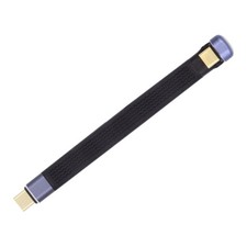 Cablecy 240W Type-C USB-C Male to Male USB4 40Gbps 100W 8K Flat Slim FPC Data picture