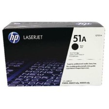Genuine HP OEM 51A Q7551A Black Toner Cartridge New Sealed Box - Quantity picture