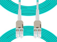 Uniboot OM4 LC Fiber Patch Cable Multimode 10M 33ft MultiMode Duplex 10GB picture