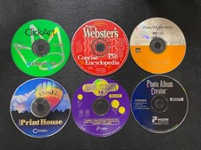 (6x) Lot - Vintage Windows 95-98 Graphics Software picture