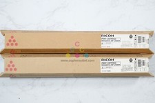 Lot of 2 New OEM Ricoh C3500, C4500 ,C3535 C4540 Magenta Toner Cartridges 884980 picture