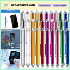 36 Pack Fiber Tip Stylus Pens for Universal Touch Screens - 12 Color Variety picture