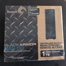 Seagate 1TB BlackArmor NAS 110 Gigabit Ethernet NEW NIB picture