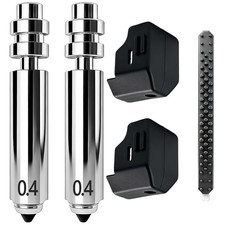 2PK 0.4Mm Nozzle for Anycubic Kobra X Nozzle High Flow Hotend Kit, High-Speed Pr picture