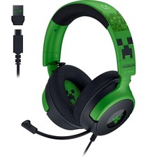Razer Kraken V4 X Wired 40 mm Mic Memory Foam RZ04-05180200-R3M1 - Minecraft picture