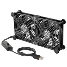 140mm AC USB Cooling Fan 12V Ventilation For Computer Receiver DVR PS Xbox Cabin picture