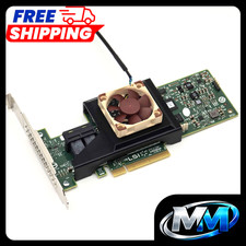 LSI 9340 9302 8i IBM M1215 SAS HBA Noctua 40mm Fan Mount Cooling Shroud Cooler picture