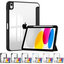 For iPad 7 8 9 10th 11th Air 4th 5th Mini 6th Pro 11 Shockproof Smart Case Cover picture