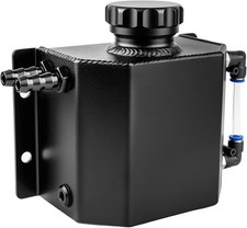 Coolant Overflow Tank, Aluminum Coolant Reservoir Tank, 1L Universal Reservoir E picture