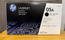 HP LaserJet Dual Pack 05A CE505D Black P2035, P2055 Standard Yield Toner picture