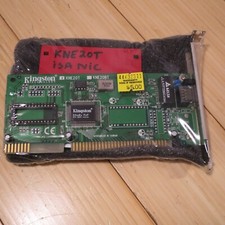 Vintage Kingston Ether-Rx PnP Ethernet Adapter KNE20T RJ-45 picture