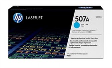HP 507A CE401A Cyan LaserJet Toner Cartridge Genuine OEM 7800-Page Yield New picture