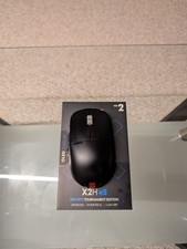 Pulsar X2H eS Wireless Gaming Mouse - Size 2 Medium Black w/ Superglides CIB picture