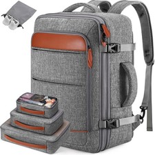 Bagsure Travel Backpack Carry On Backpack 42L Flight Approved, Expandable Lap... picture