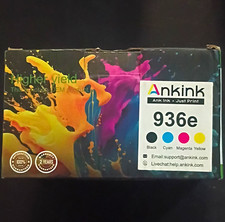 Ankink 936e Compatible Inkjet Cartridges Set BK/C/M/Y for HP picture