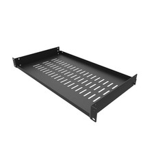 Jingchengmei 1U Vented Cantilever Server Rack Mount Shelf 10