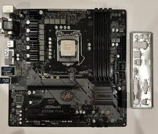 ASRock Z370M Pro4 Desktop Motherboard + Intel Core i3-8100 - Includes I/O Shield picture