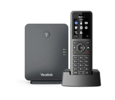 Yealink W77P IP Phone DECT Bluetooth Cordless Black picture