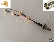 4-way BNC female to 4 MCX Male Right Angle Different Length Special Application picture