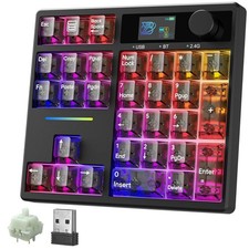 BOYI TD31Pro Gaming Keyboard,Mini Mechanical Numpad,BT5.0/2.4G/Type-C Wireles... picture