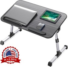 Mesa de cama plegable para computadora portátil Escritorio de regazo portátil US picture
