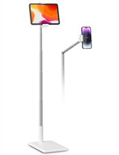 Tablet Floor Stand-Flexible Long Arm Tablet&Phone Holder,360° Angle Adjustabl... picture