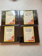 National Geographic CD-ROM Lot 1920s 1930s 1940s 3 Disc Sets Vintage PC Mac picture