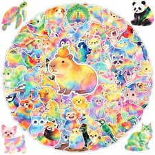Coostiksy 102 Pcs Cute Rainbow Animal 102 Pcs, Animals (102 Pcs) picture