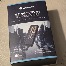 Yottamaster M.2 NGFF/NVMe SSD Enclosure 10Gbps Defender Series DF3-C3 USB Type C picture