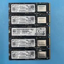 (LOT OF 5) *MIXED BRANDS* 512GB M.2 SSD NVMe 80mm 2280 Solid State Drives picture