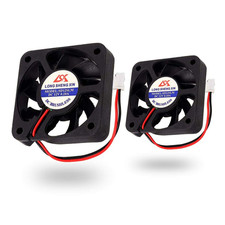 2 PCS Brushless DC Cooling Fan 50Mm X 50Mm X 10Mm, 5010 12V 2 Pin 0.1A for 3D Pr picture