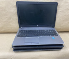 Lot of (3) HP 650 G1 - 15.5' HD - i5-4310M - No RAM -  NO SSD - NO OS - READ picture