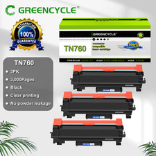3PK TN760 With Chip Toner cartridge For Brother MFC-L2710DW MFC-L2750DW XL TN730 picture