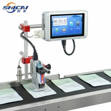 12.7mm Automatic Inkjet Printer Multi Line Date Barcode QR without conveyor picture