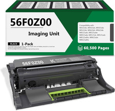 56F0Z00 Black Imaging Unit(1-Pack) - Compatible 56F0Z00 Imaging Unit Replacement picture