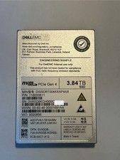 Dell 3.84TB NVMe PCIe Gen4 RI FIPS SSD (ES) DPN: 0VX0G6 picture