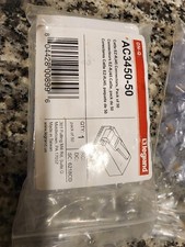 50 New Legrand cat 5e EZ-RJ45 connectors AC3450-50 (W) picture