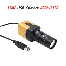 Ultra HD 13MP USB Case Camera IMX258 Document Scanning 5-50mm Varifocal CS Lens picture