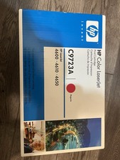 HP C9723A Magneta Magenta Toner Cartridge Genuine New OEM Sealed Box Fast Ship picture