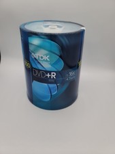 TDK DVD+R Recordable 16X 4.7Gb 100 Pack Spindle - New, Factory Sealed picture