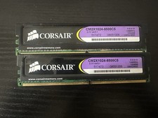 2 x 1GB DDR2 Corsair XMS2 PC2-8500 1066MHz 240-Pin DIMM RAM 5-5-5-15 picture