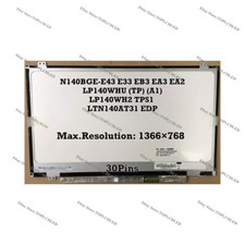 N140BGE-E43 E33 EB3 EA3 EA2 fit LP140WHU (TP) (A1) LP140WH2 TPS1 LTN140AT31 EDP picture