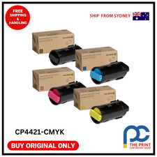 Fuji Xerox Genuine C/M/Y/K Toner Set for CP4421 CP475 C3321 C4421 CT203346/7/8/9 picture