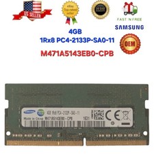 ​Samsung 4GB 1Rx8 PC4-2133P-SA0-11 Laptop RAM M471A5143EB0-CPB picture